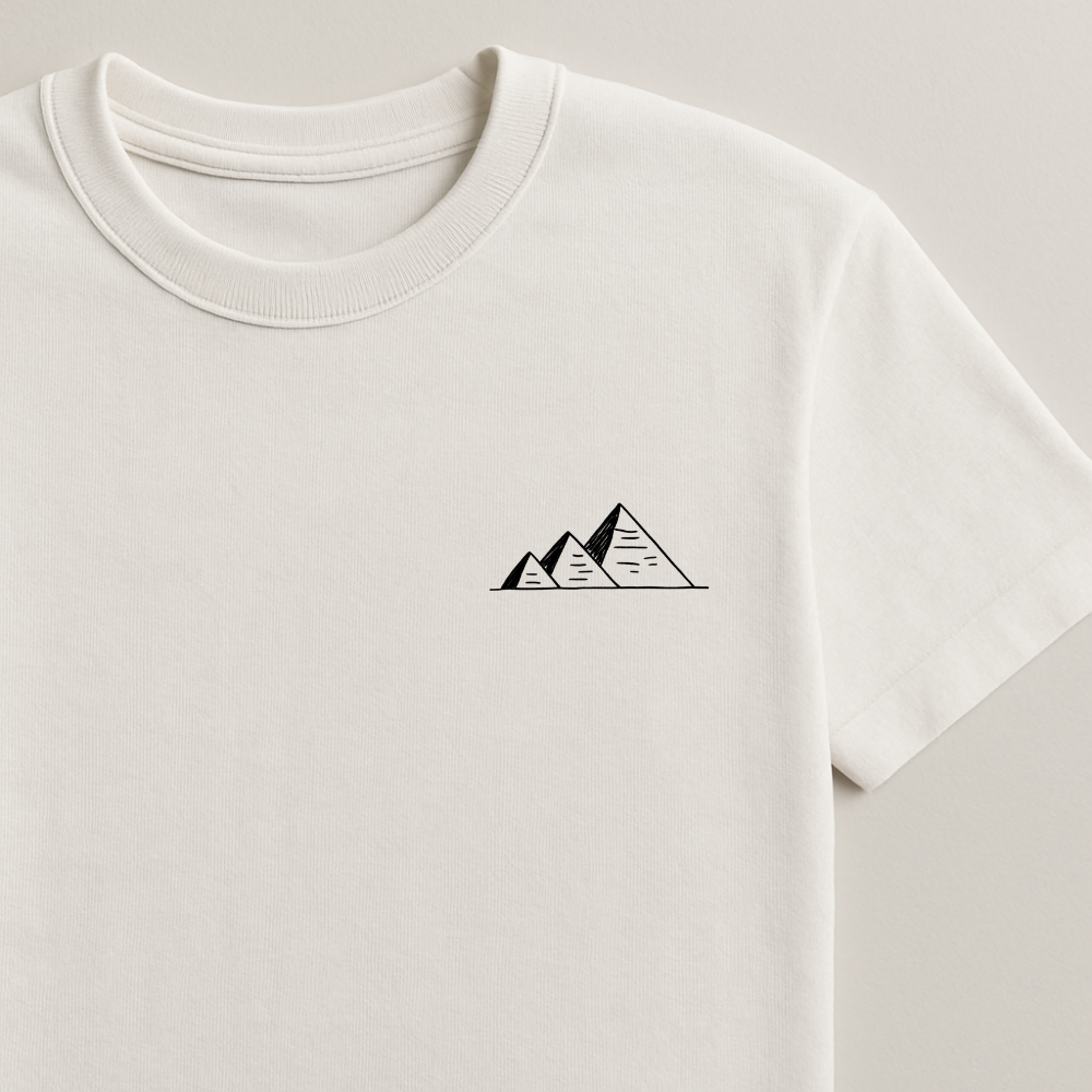 Pyramids of Giza - Minimalist Tee