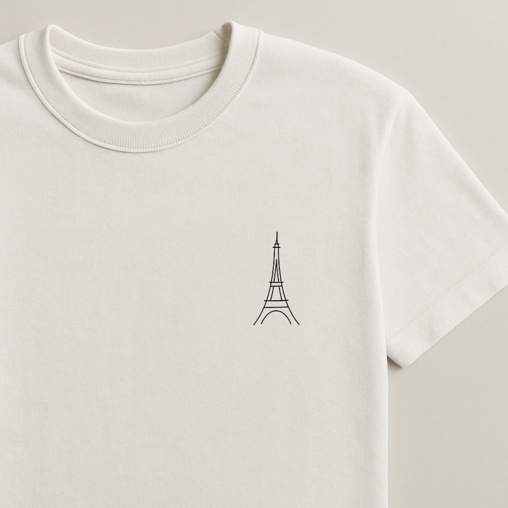 Eiffel Tower - Minimalist Tshirt