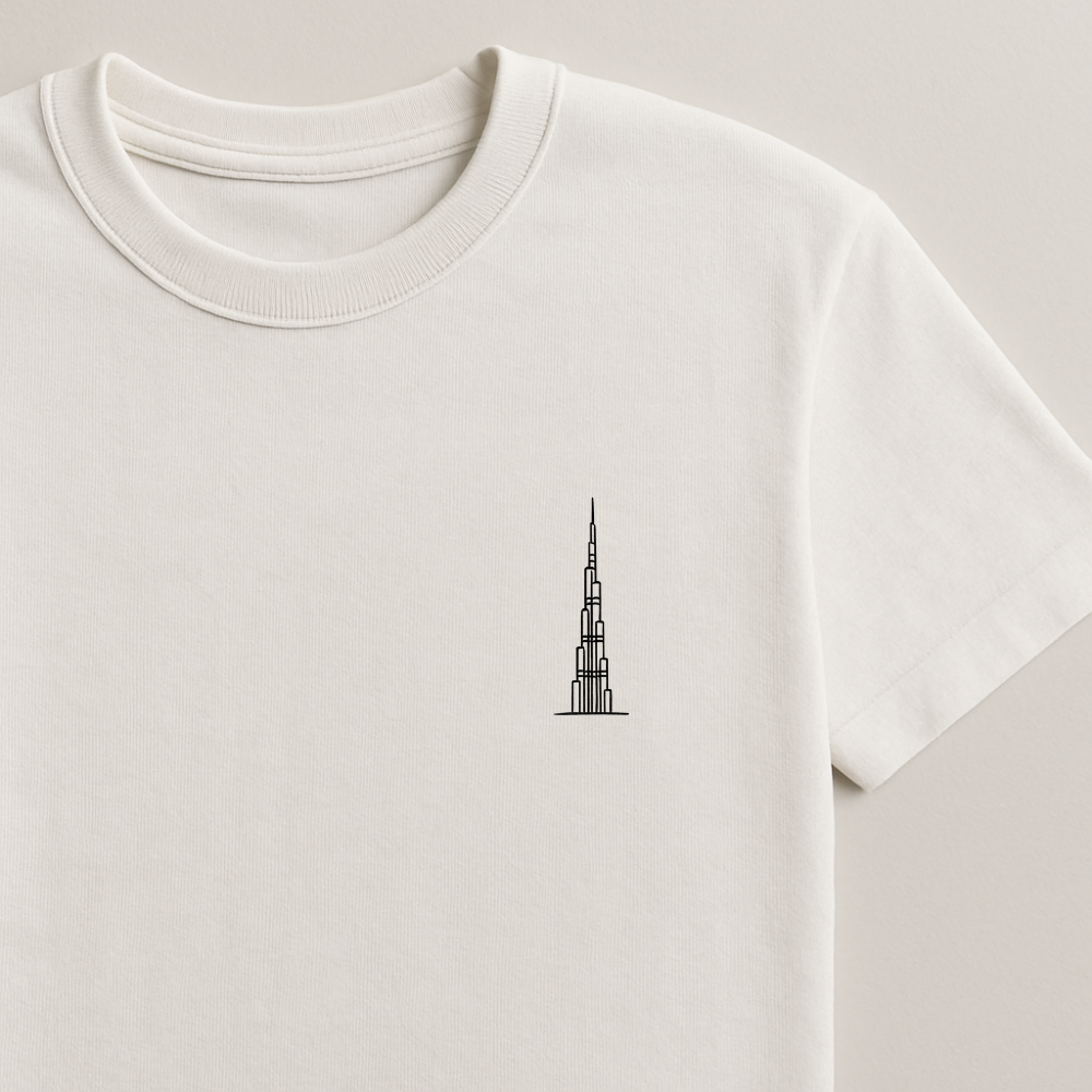 Burj Khalifa - Minimal Tshirts