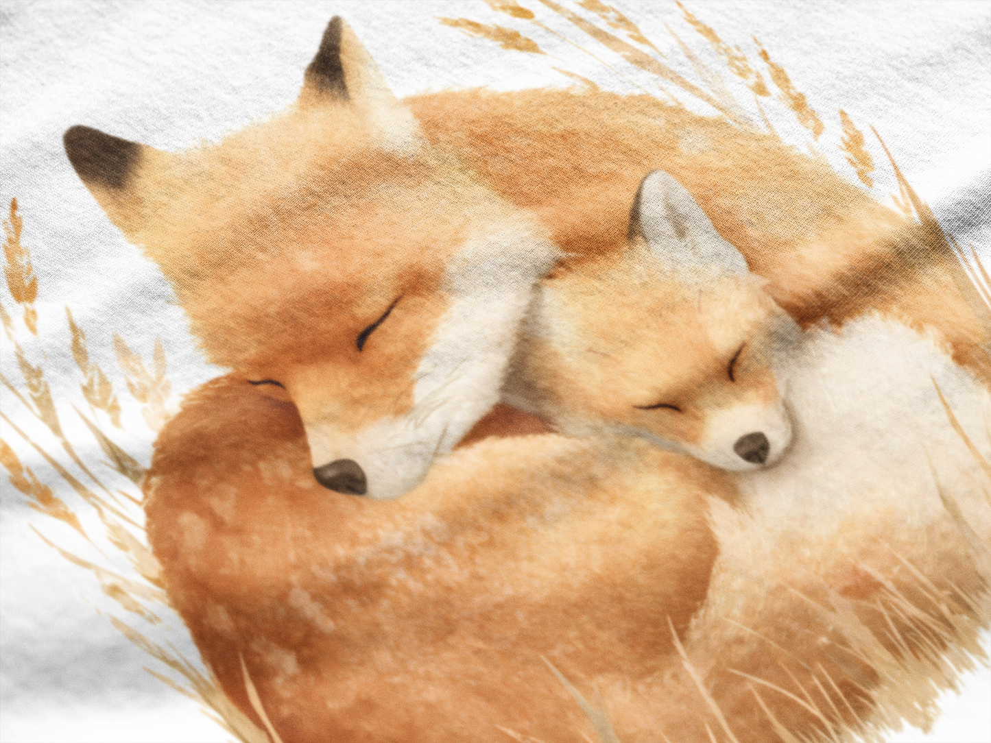 Mother & Baby Fox Tee