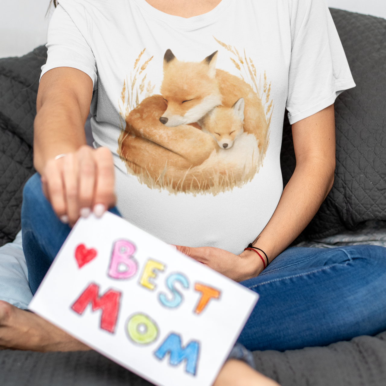 Mother & Baby Fox Tee