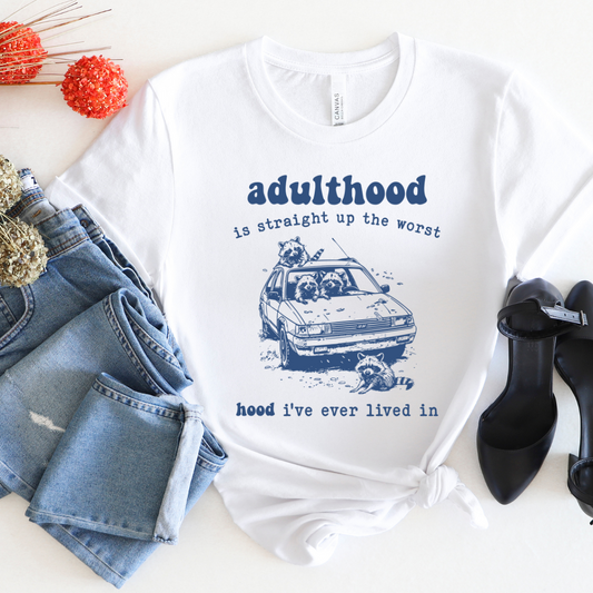 Worst Hood Ever - 100% Cotton Tee - Unisex