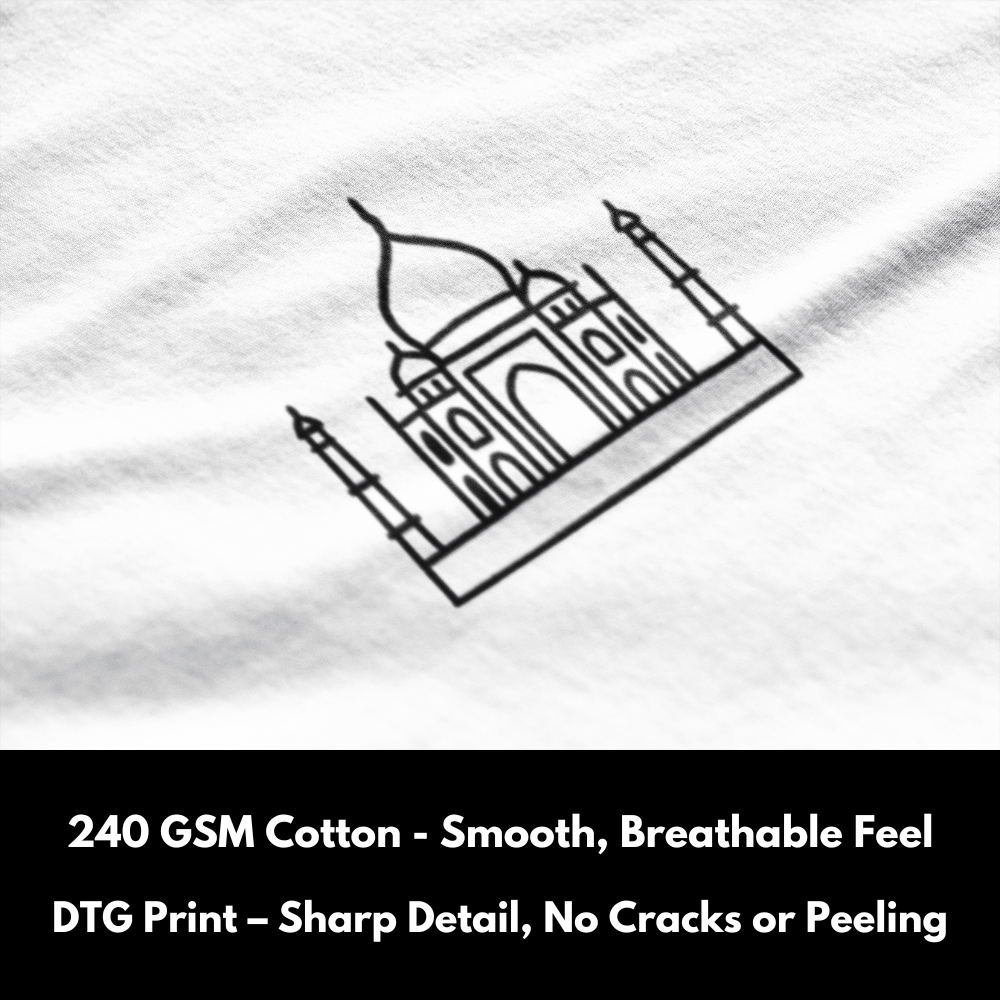 Taj Mahal - Minimalist Tshirts
