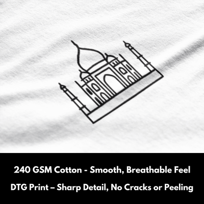 Taj Mahal - Minimalist Tshirts
