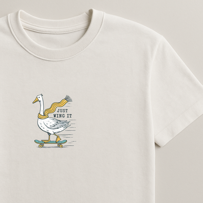 Just Wing It - Silly Goose T-shirt