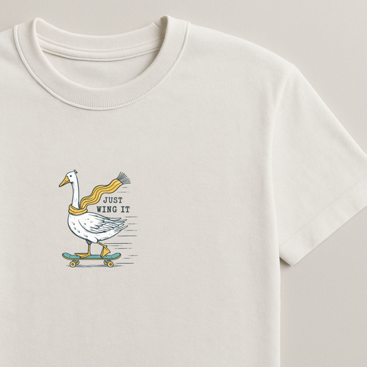 Just Wing It - Silly Goose T-shirt