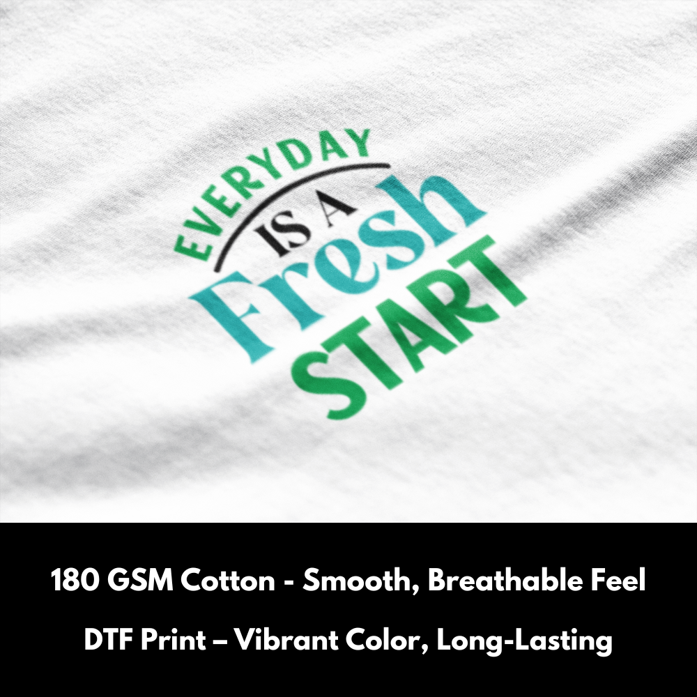 Everyday is a Fresh Start - Begin Again
