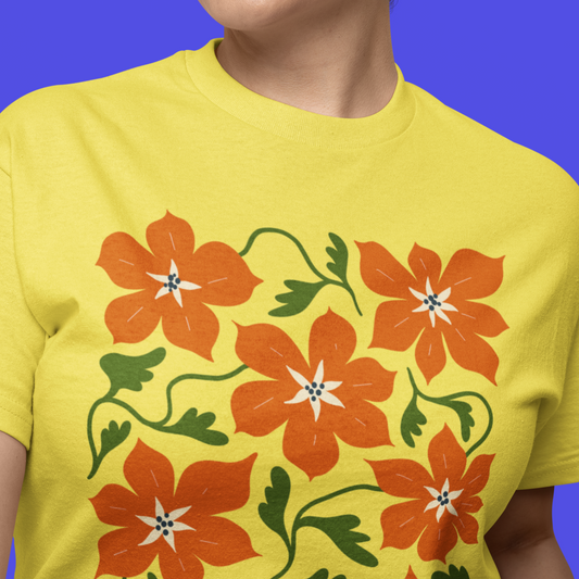 Vermilion Whirl Tshirt - Special Drop 🔥
