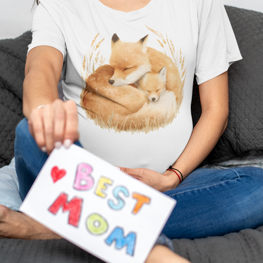 Mother & Baby Fox Tee