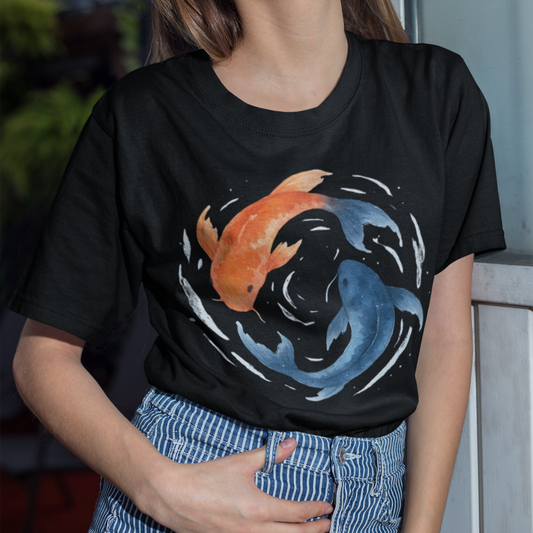 Yin-Yang Koi Tee